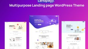 Thème WordPress Saas Landing - Landpagy