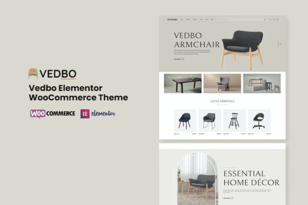 Thème WooCommerce Elementor - VEDBO