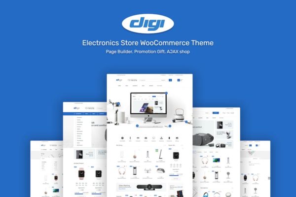 Thème électronique pour WordPress - Digi