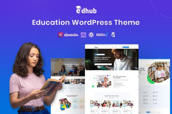 Thème WordPress pour l'éducation - Edhub