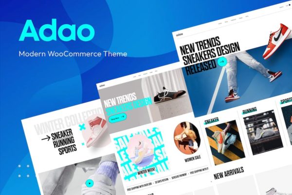 Thème WooCommerce moderne - Adao