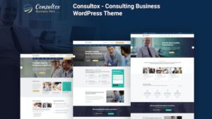 Thème WordPress pour entreprise de conseil - Consultox