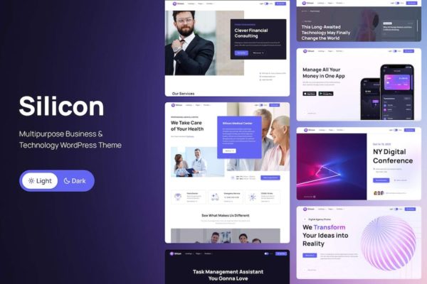 Theme Wordpress -Silicon