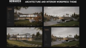 Thème WordPress Architecture et intérieur - NOWARCH
