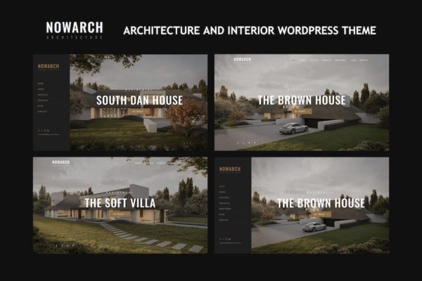 Thème WordPress Architecture et intérieur - NOWARCH