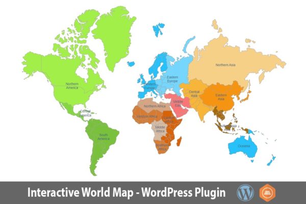 Plugiciels WordPress Carte du monde interactive