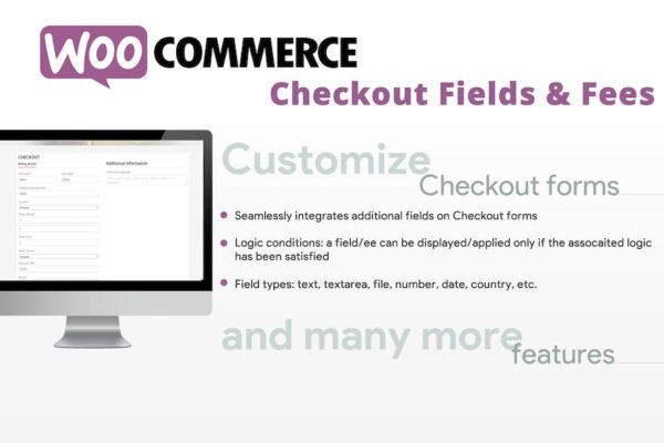 Champs et frais de paiement WooCommerce