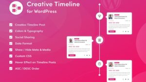 Chronologie créative pour WordPress