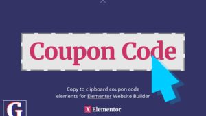 Code promo pour Elementor