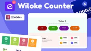 Compteur Wiloke pour Elementor