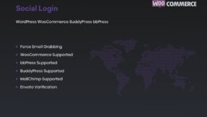 Connexion sociale pour WordPress WooCommerce BuddyPress