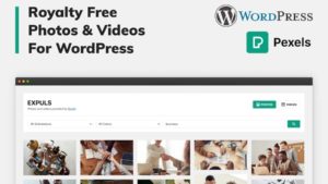 Expuls Photos et vidéos libres de droits pour WordPress