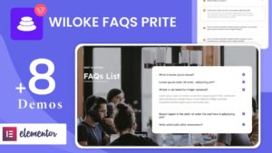 FAQ sur Wiloke | Module Prite Elementor