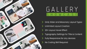 Galerie Showcase Pro pour WordPress