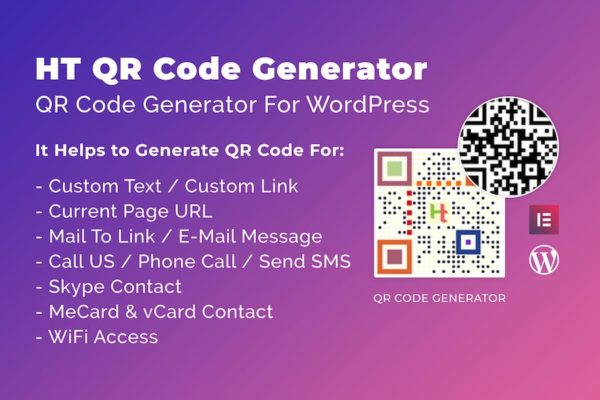 Générateur de code QR HT pour WordPress