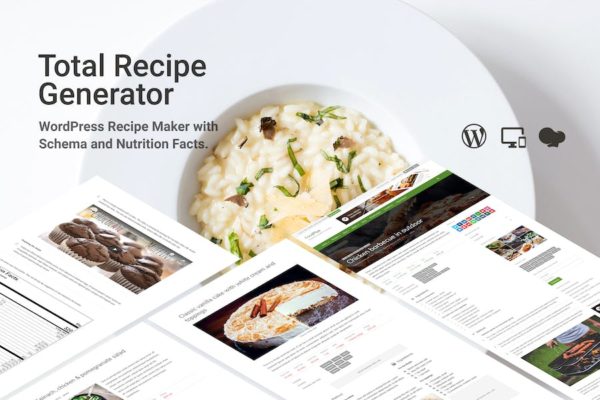 Générateur de recettes totales pour WPBakery Page Builder