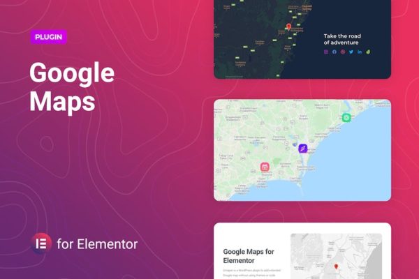 Google Maps pour Elementor