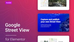Google Street View pour Elementor