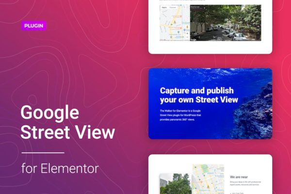 Google Street View pour Elementor