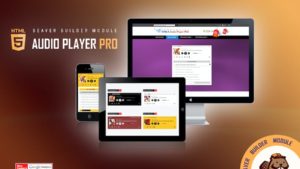 Module Beaver Builder Lecteur audio PRO