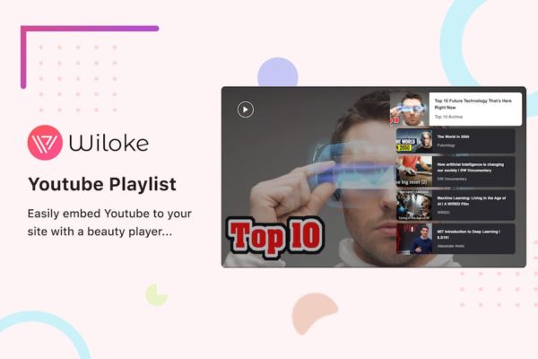 Liste de lecture Youtube Wiloke