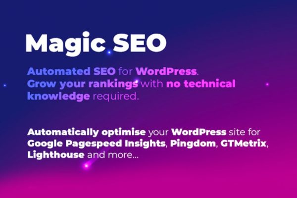 Référencement automatique de WordPress Magic SEO
