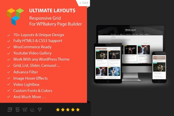 Addon pour WPBakery Page Builder Mise en page ultime