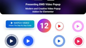 Module complémentaire Vidéo Popup pour Elementor
