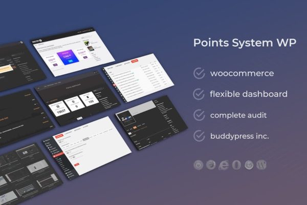 Packages du système WooCommerce Easy Point DZS