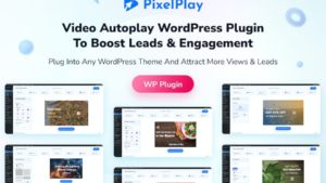 Video Autoplay WordPress Plugin PixelPlay