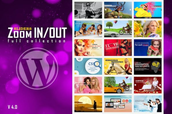 Plugiciels WordPress de curseur de zoom avant/arrière réactif