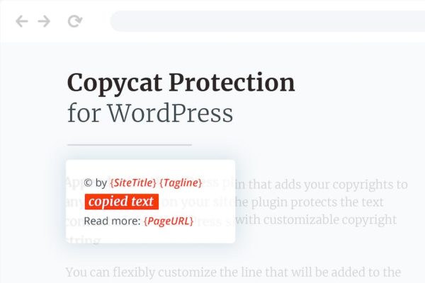 Protecteur Copycat pour WordPress