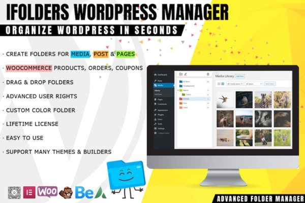 Gestionnaire de dossiers ultime pour WordPress et Woo iFolders