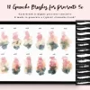 Bundle 1123 Fonts & Brushes & Palettes pour Procreate