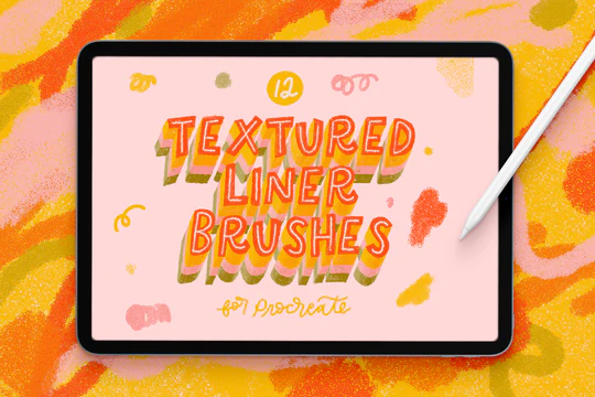 Bundle 1123 Fonts & Brushes & Palettes pour Procreate