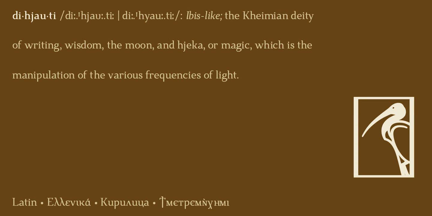 Dihjauti Font Family